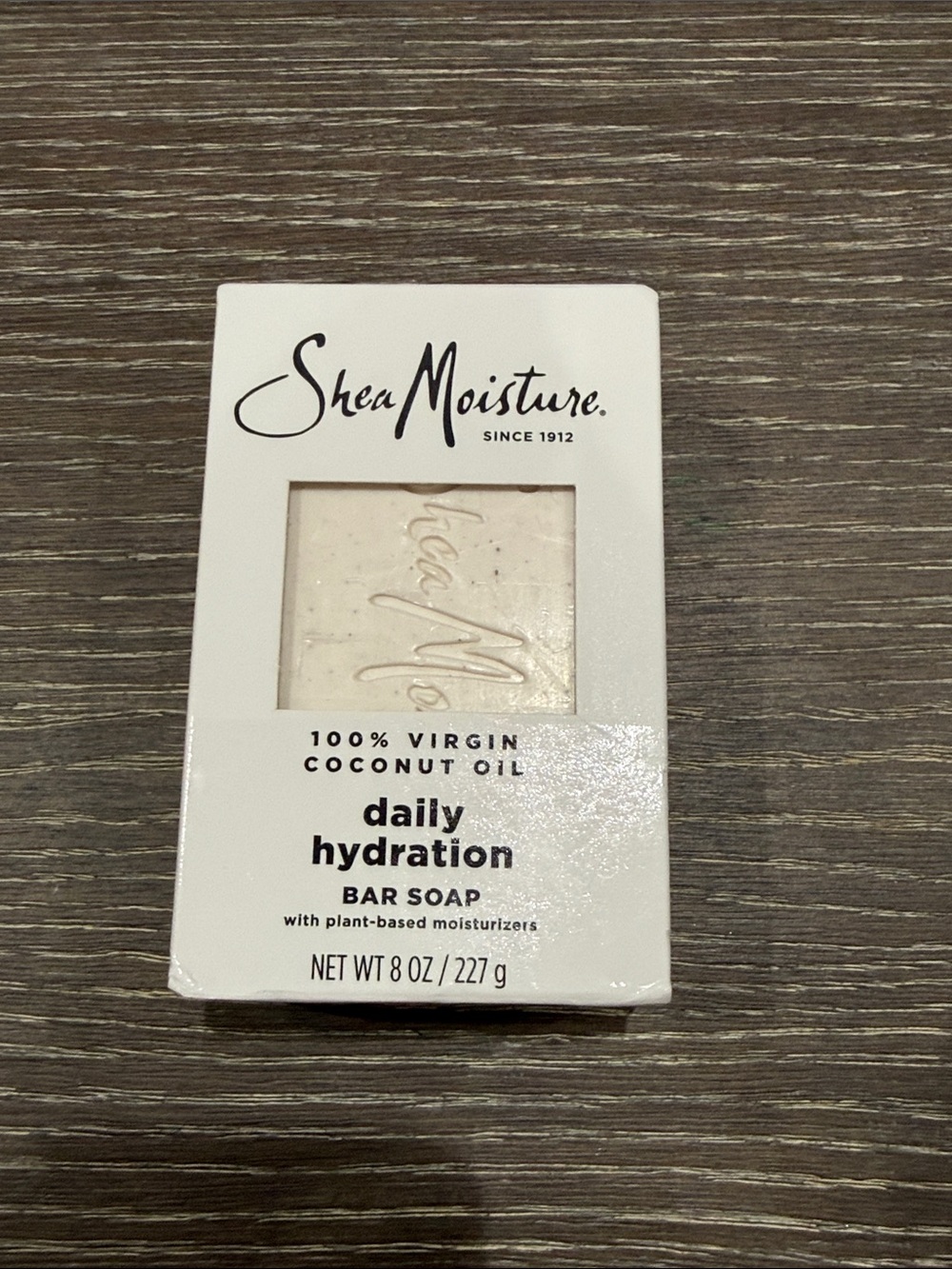 NWT Shea Moisture 100% virgin coconut oil Daily Hydration Bar Soap